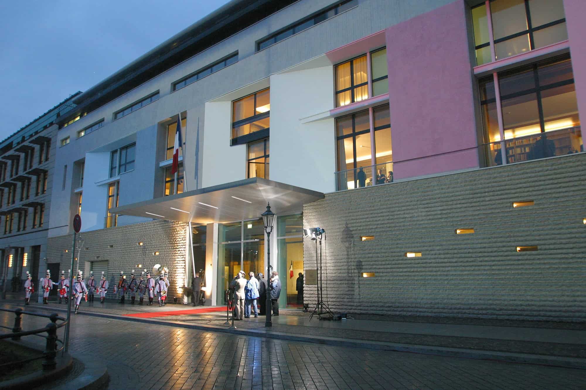 Remise du prix scientifique « Forcheur / Jean-Marie Lehn » le 14 juin 2017 en présence de l’ambassadrice Anne-Marie Descôtes à l’Ambassade de France à Berlin