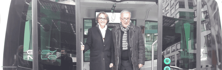 Visite de l’ #ambassadrice de France en Allemagne Anne-Marie Descôtes sur le #campus ville intelligente d’ #EUREF
