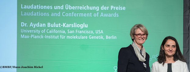 Remise du prix Sofja-Kovalevskaja à cinq jeunes chercheurs