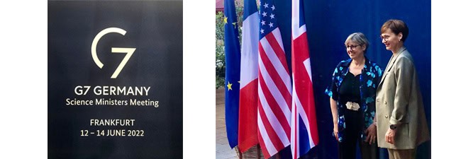 G7 Science : réunion des Ministres de la Recherche autour des thèmes du changement climatique, du Coronavirus et de la liberté de la recherche